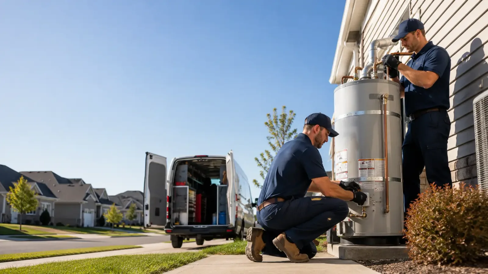 Water Heater Installation in Woodlawn, TX
